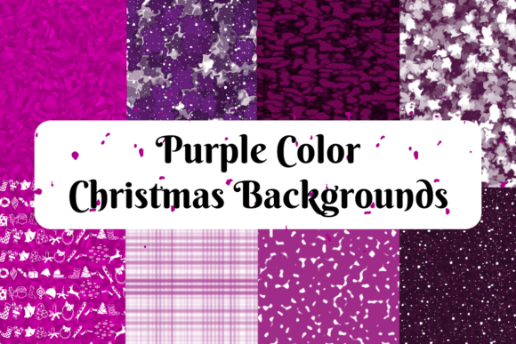 8 Stunning Purple Christmas Backgrounds for Your Holiday Projects
