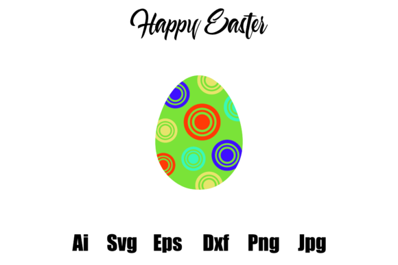 Bring Spring to Life with Easter Egg Full Color Vector Art