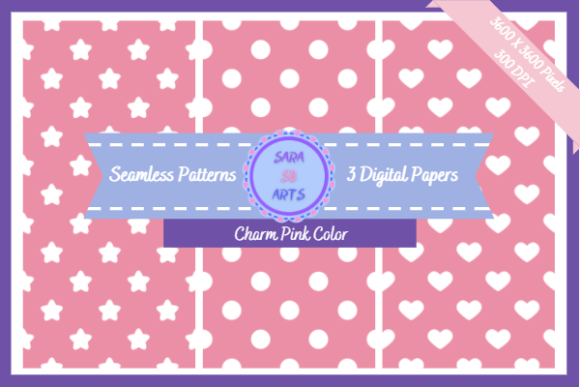 Charm Pink Patterns: Infusing Your Projects with Playful Elegance