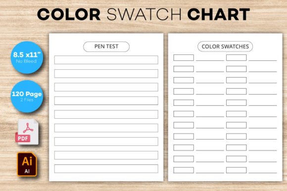 Color Swatch Chart | Pen Test Page: A Designer's Secret Weapon