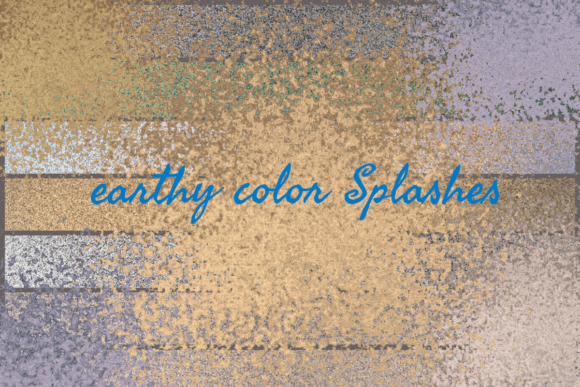 Earth Color Splashes: Natural Texture for Modern Design