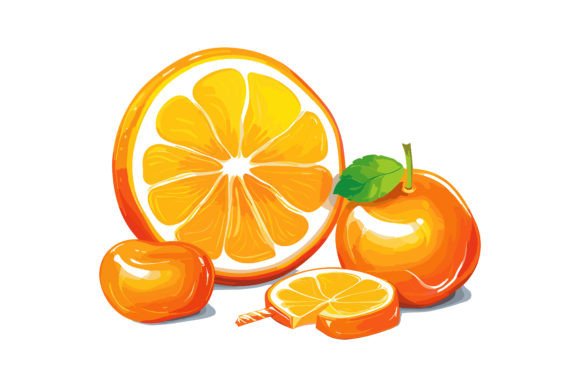 Orange Color Chocolate Vector: Rich & Versatile Design Assets