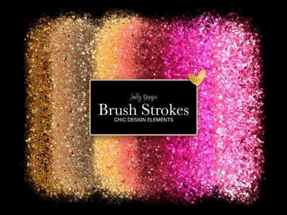 Summer Color Glitter Brush Strokes: A Designer's Guide