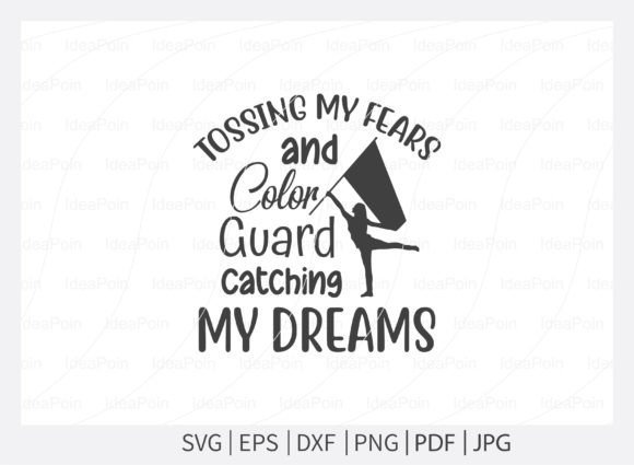 Tossing My Fears & Color Guard Catching: A Font for Bold Designers