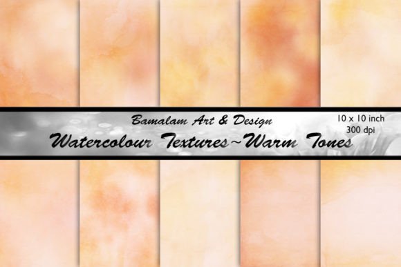 Warm Up Your Designs with These Watercolour Textures